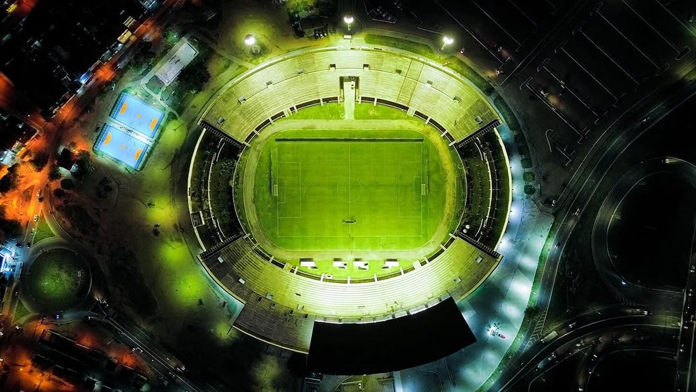 Estádio Almeidão, em João Pessoa — Foto: Estefinho Francelino/Campinense