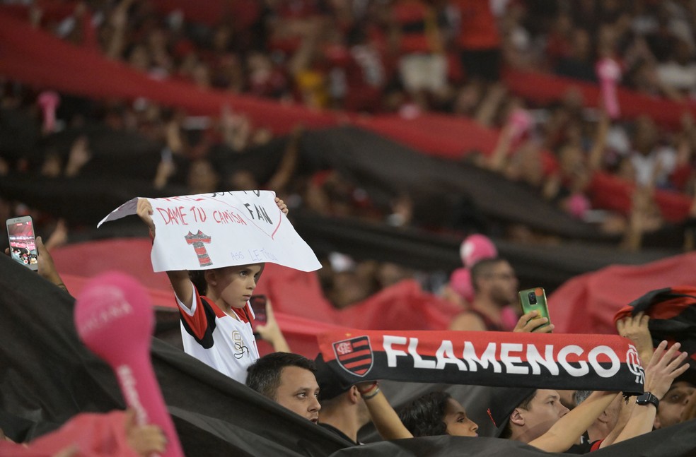 Flamengo tem a maior média de público do Brasileiro 2024 — Foto: André Durão/ge