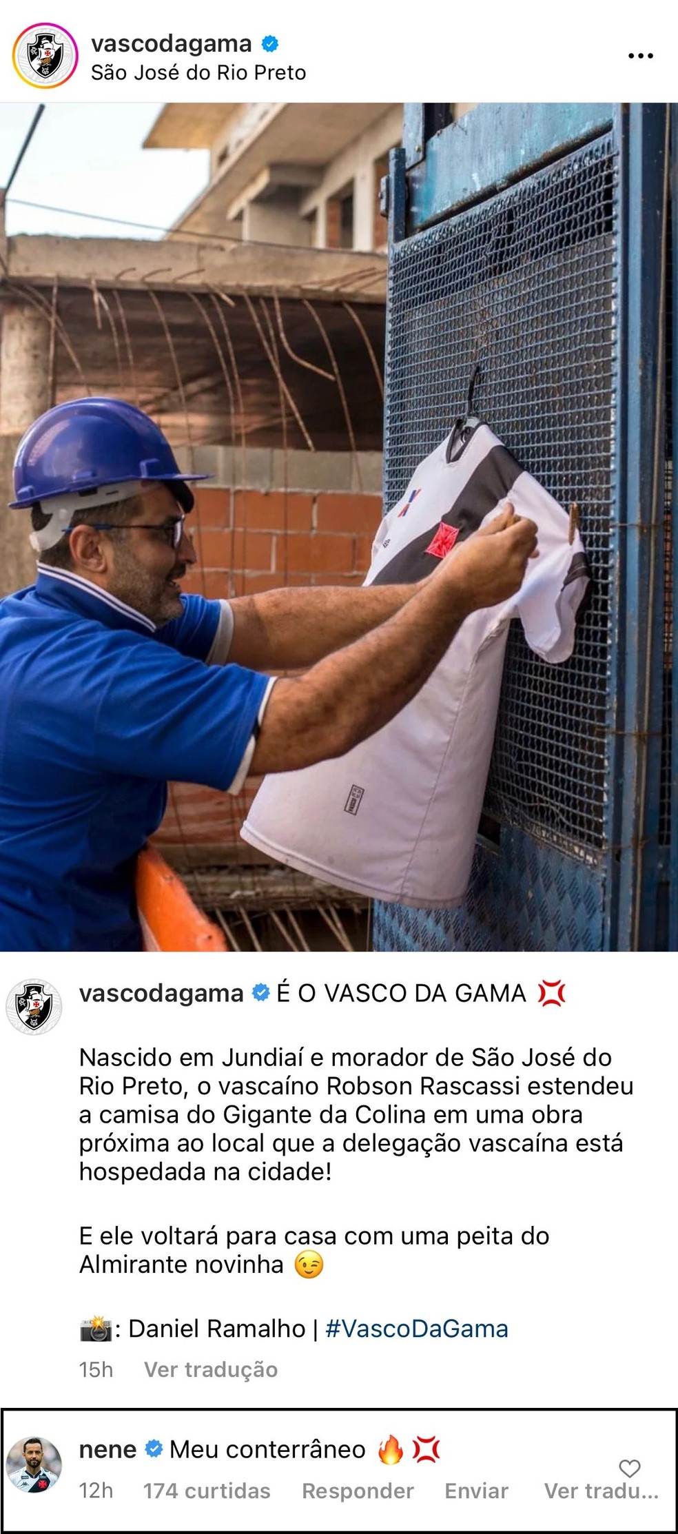 Gigante da Colina encerra preparação para jogo contra o Novorizontino –  Vasco da Gama