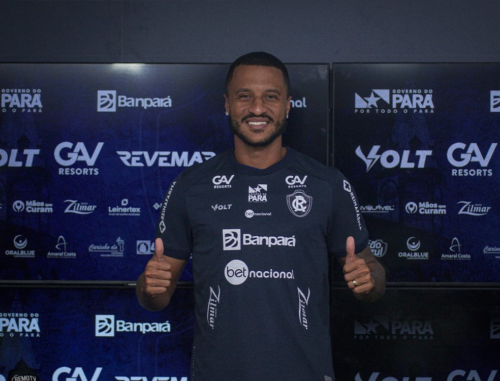 Rafael Castro estreou pelo Remo contra o Ypiranga, na 9ª rodada da Série C — Foto: Samara Miranda / Ascom Remo