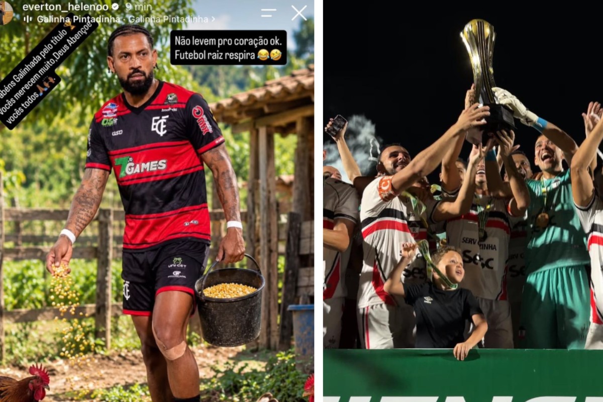 Everton Heleno parabeniza River-PI por título e brinca após vice do Fla-PI: "Parabéns, Galinhada"