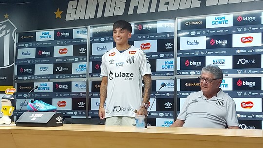 Laquintana quer aproveitar chance no Santos para voltar ao radarspinata grandeBielsa: "É um clube gigante"