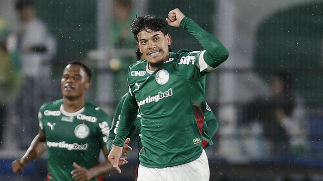Gol de Gustavo Gómez em Cerro Porteño x Palmeiras