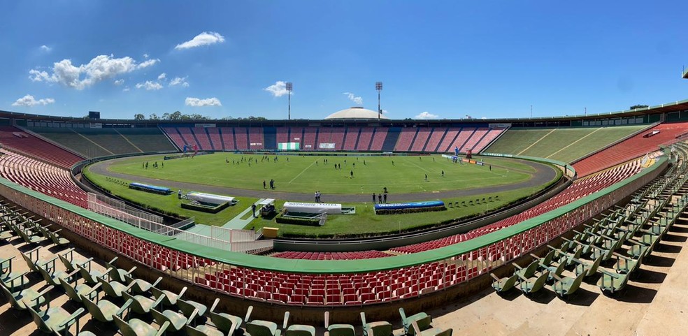 Estádio Parque do Sabiá receberá jogo entre Tombense e Palmeiras