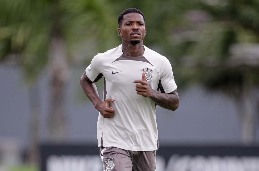 Cacá em treino do Corinthians — Foto: Rodrigo Coca/Agência Corinthians