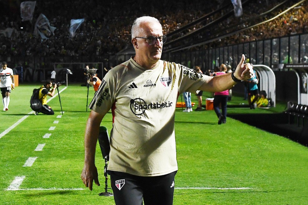 Dorival Júnior em Vasco x São Paulo — Foto: Alexandre Durão