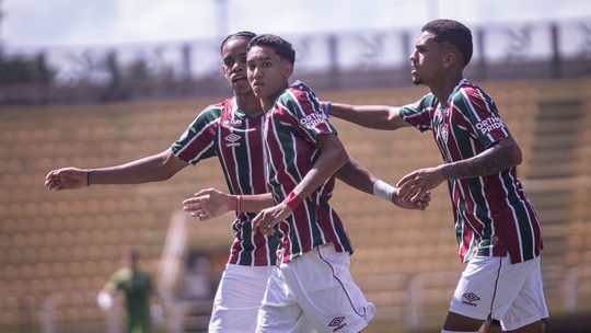Trio campeão da Copa do Brasil sub-17 é promovido ao sub-20 do Flu - Foto: (Leonardo Brasil/FFC)