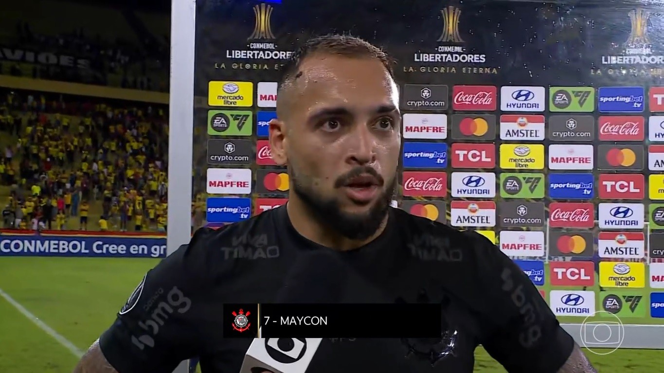 Corinthians lamenta derrota na Libertadores e Maycon reconhece erro após partida