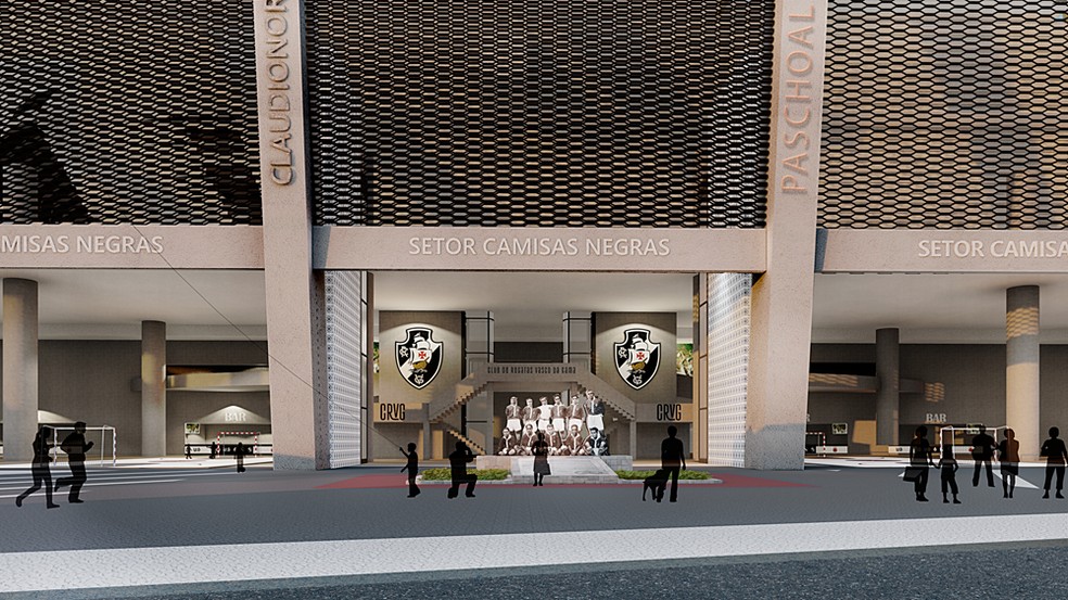 Projeto Nosso São Januário - reforma do estádio do Vasco — Foto: Reprodução