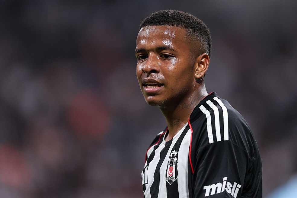 Keny Arroyo, no Besiktas — Foto: Ahmad Mora/Getty Images