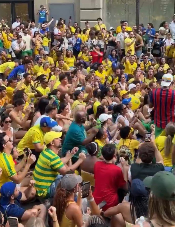 Remada norueguesa? Torcedores criam versão brasileira com o "créu" antes de jogo decisivo