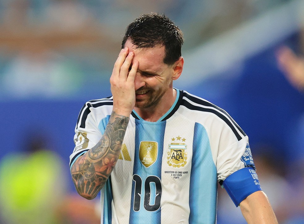 Messi - Argentina x Cabo Verde - Copa do Mundo — Foto: IMAGN IMAGES via Reuters/Sam Navarro