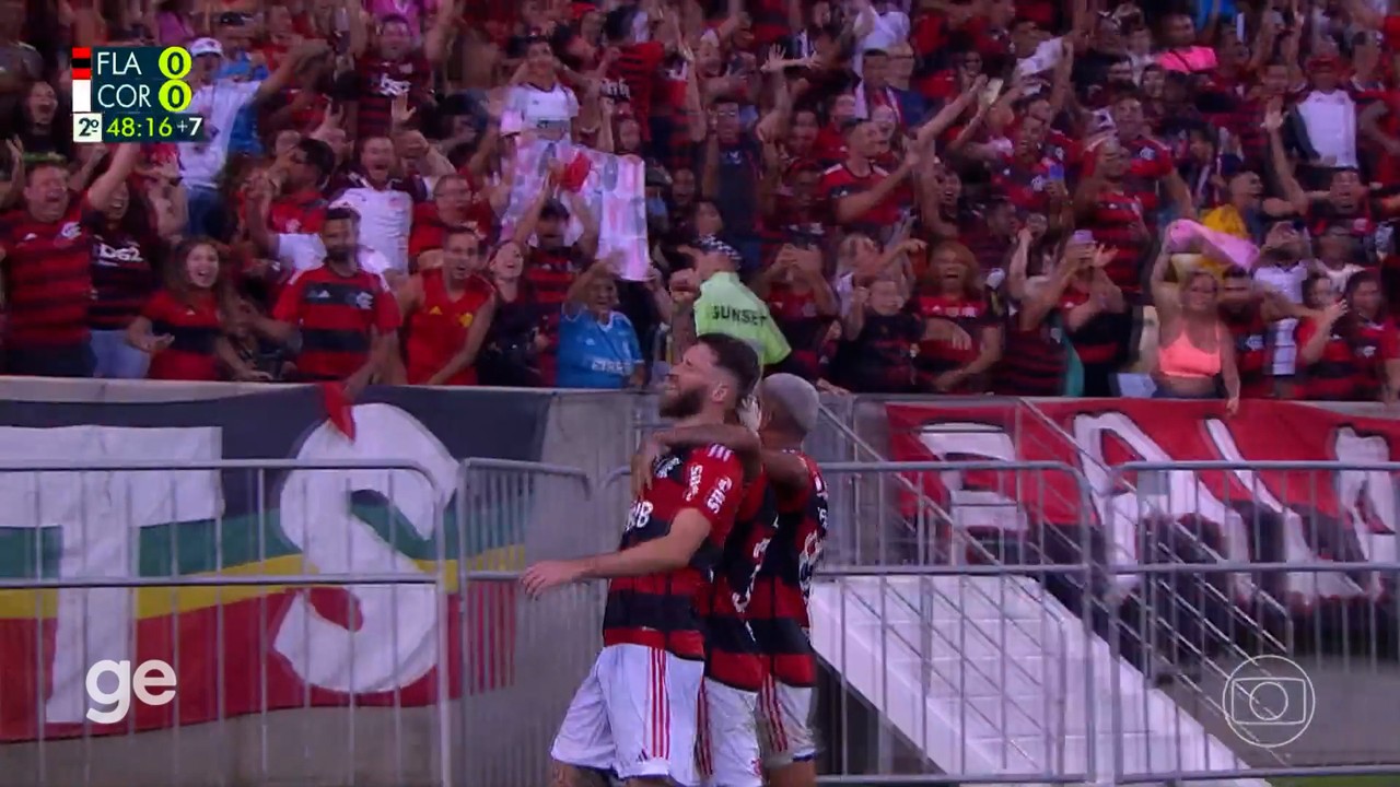 Flamengo 1 X 0 Corinthians - Melhores Momentos - 7ª rodada do Campeonato Brasileiro