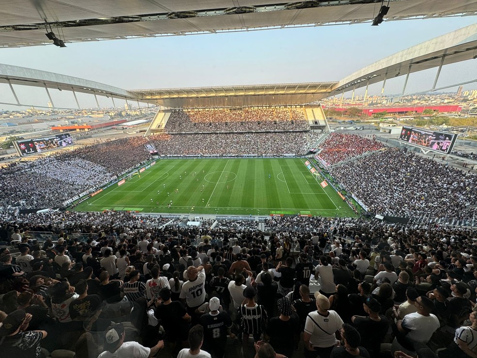 Neo Química Arena para Corinthians x Flamengo — Foto: Emilio Botta