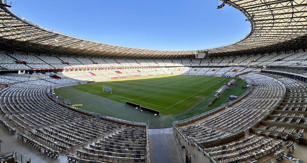 Mineirão vai receber o jogo entre Cruzeiro e Vitória, pelo Brasileirão — Foto: Twitter/Mineirão
