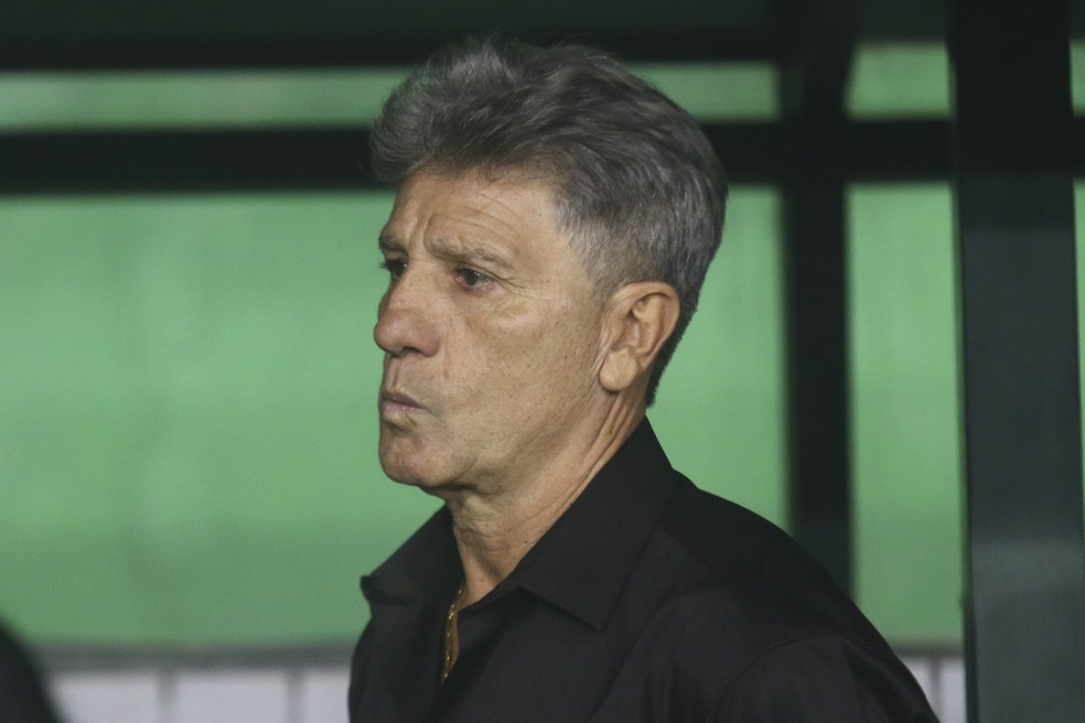 Renato Gaúcho Grêmio x Corinthians — Foto: Gabriel Machado/AGIF