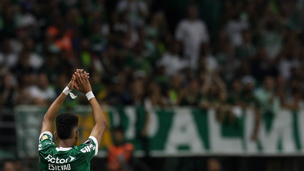 Despedida de Estêvão do Allianz Parque pelo Palmeiras — Foto: Cesar Greco / Palmeiras