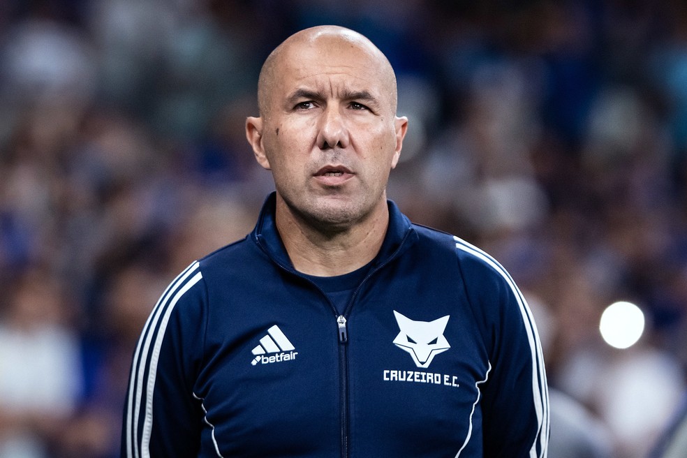 Técnico do Cruzeiro, Leonardo Jardim — Foto: Gustavo Aleixo/Cruzeiro