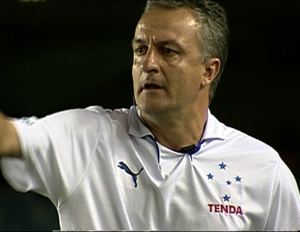 Dorival Júnior,  técnico do Cruzeiro em 2007 — Foto: REprodução/TV Globo Minas