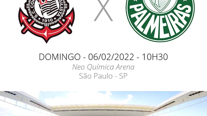 Corinthians x Palmeiras: veja onde assistir, escalações, desfalques e  arbitragem, supercopa do brasil feminina