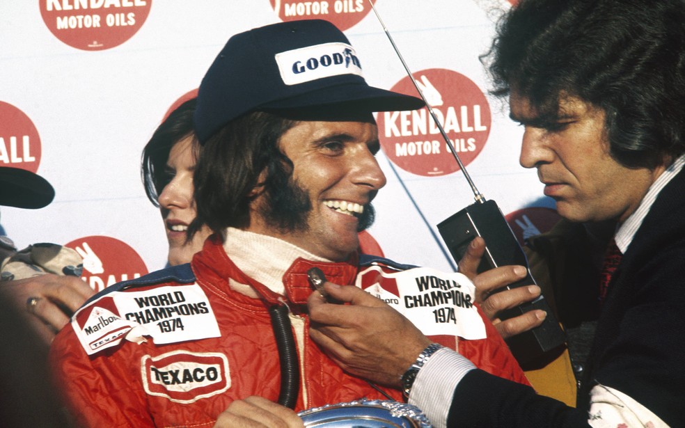 Emerson Fittipaldi, campeão pela McLaren em 1974