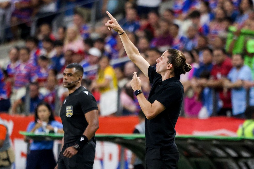 Filipe Luís, Flamengo — Foto: Alexandre Lago