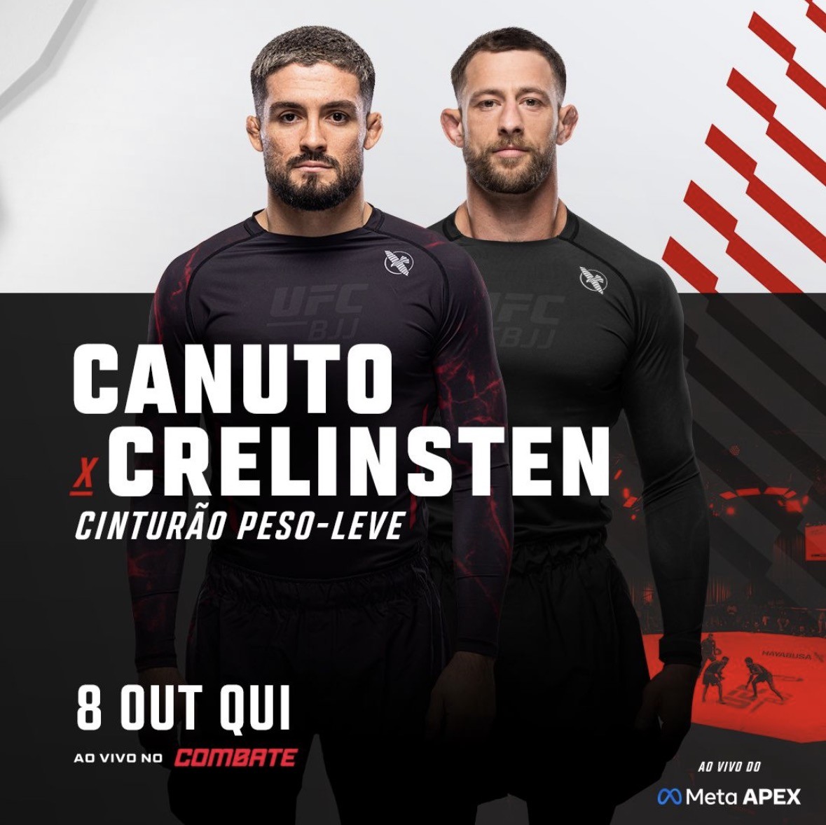 Renato Canuto mira título no UFC BJJ 12: “É ganhar ou morrer pela espada”
