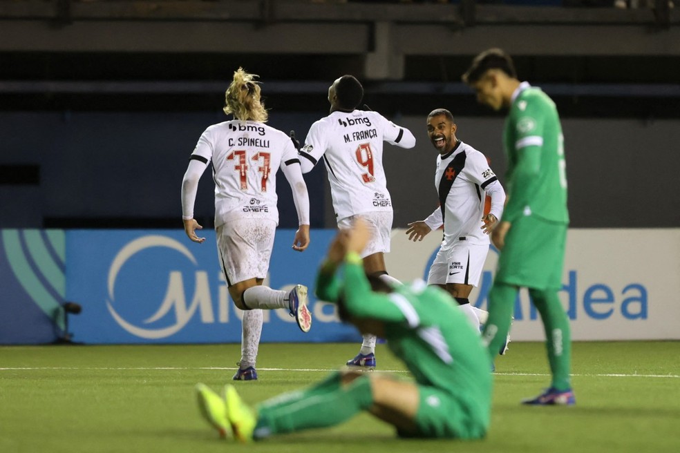 Matheus Fran�a em Audax Italiano x Vasco � Foto: Raul BRAVO/AFP