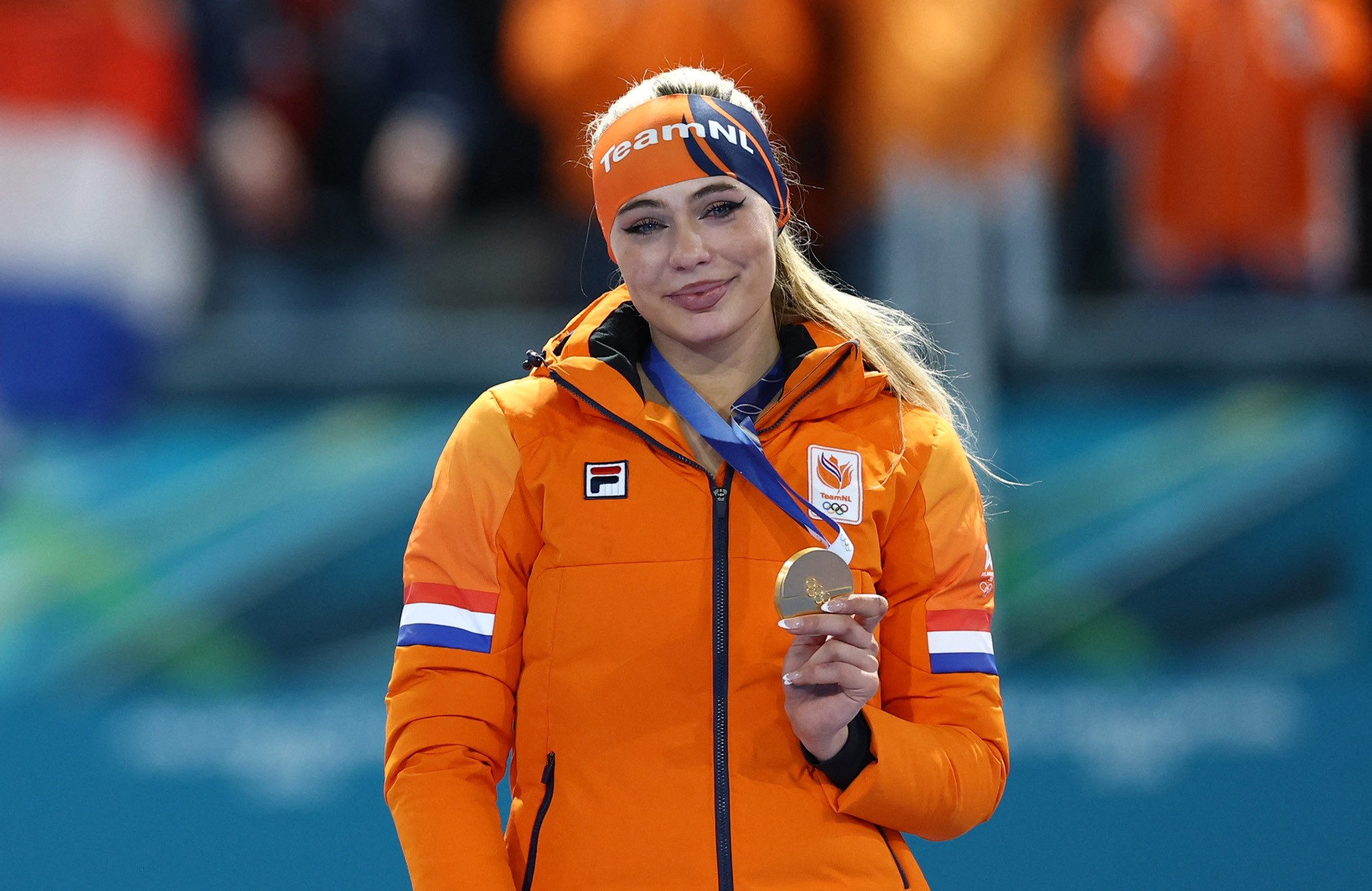 Jutta Leerdam e a realeza holandesa: Patinadora é condecorada Cavaleira