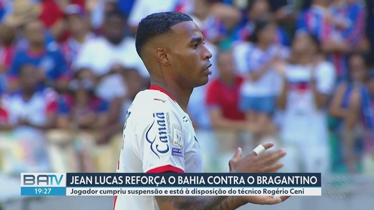 Bahia visita o Bragantino para voltar ao G-4 depois de dez rodadas e trajetória de recuperação