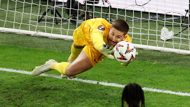 Goleiro Vicario brilhou na decisão da Europa League entre Tottenham e Manchester United