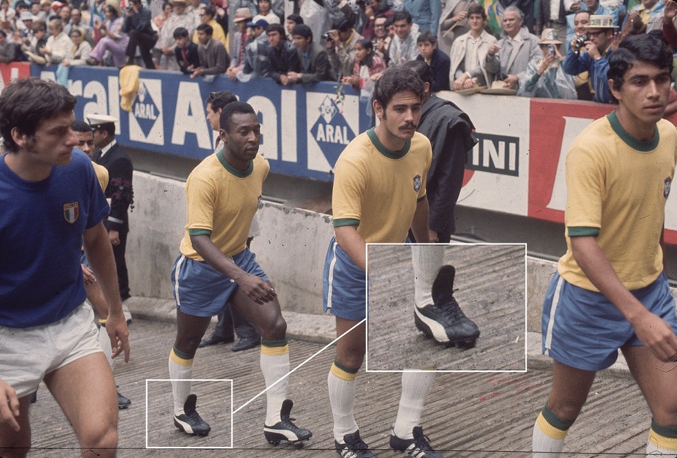 Evolução das chuteiras — modelos recentes e botinha