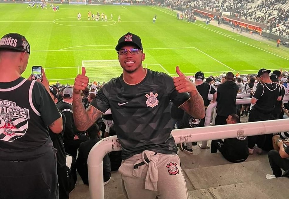 Gabriel Magalhães em Corinthians x Boca Juniors em 2022 — Foto: Arquivo pessoal