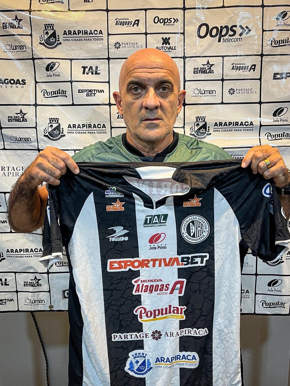 Itamar Schülle, técnico do ASA — Foto: João Victor/ASCOM ASA