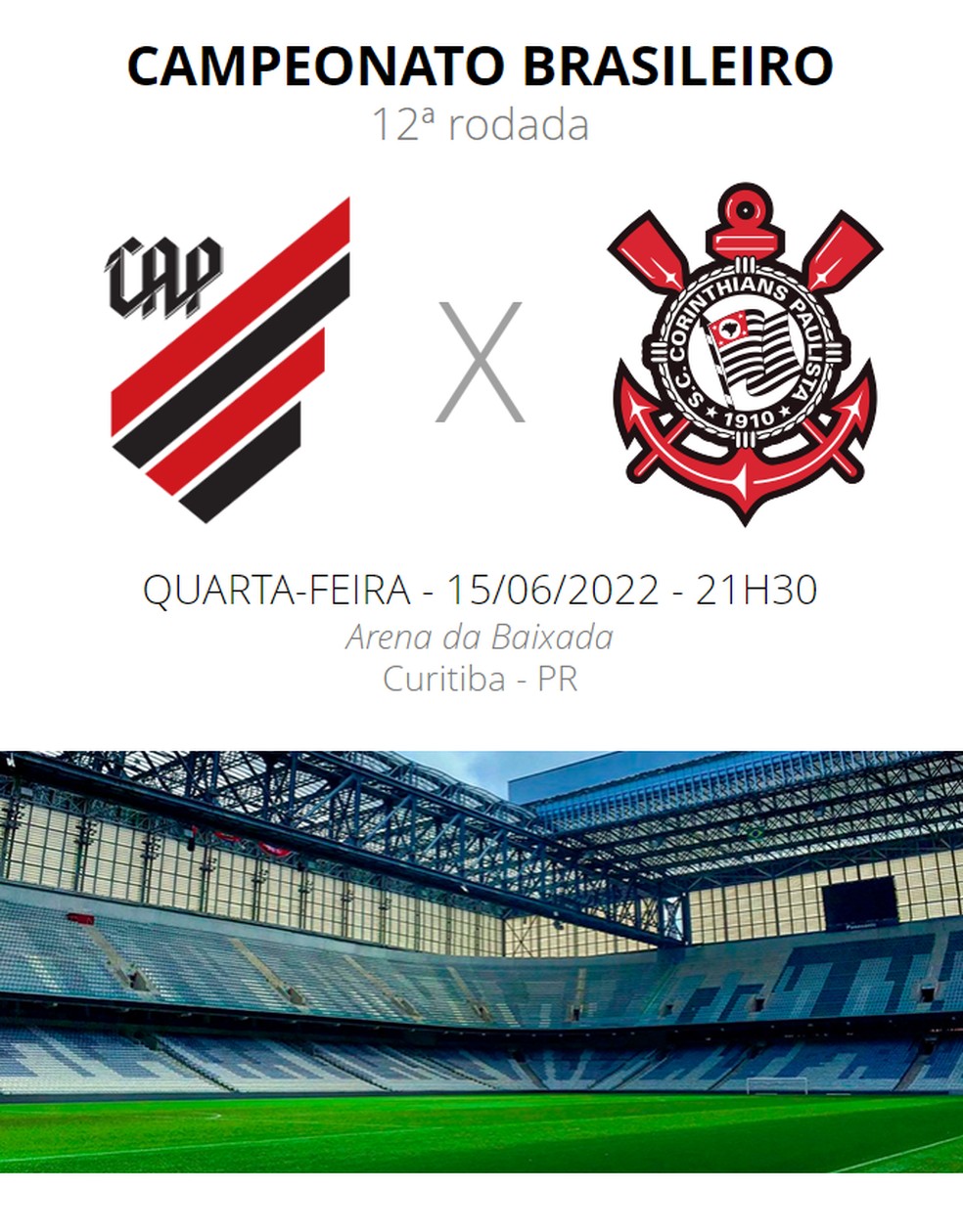 Corinthians x Athletico-PR ao vivo: onde assistir ao jogo do Brasileirão  online