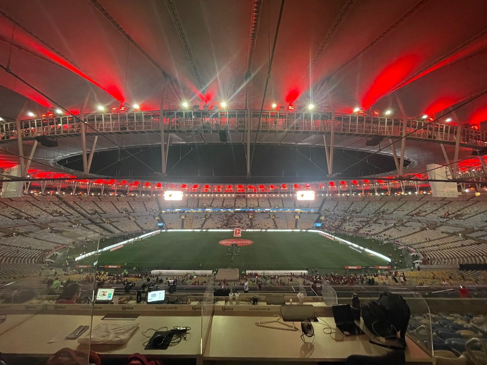 Flamengo x Bahia Maracanã — Foto: Fred Gomes