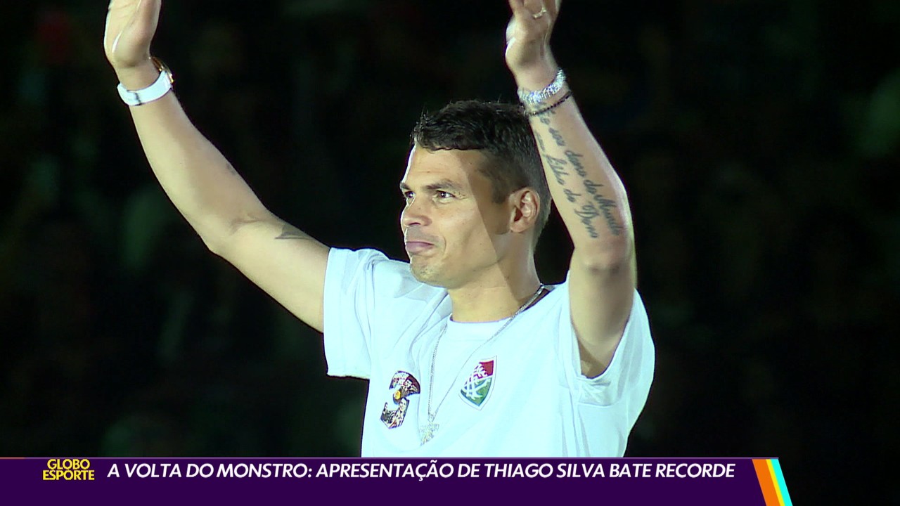 A volta do monstro: apresentaçãofaz o bet ai apostaThiago Silva bate recorde