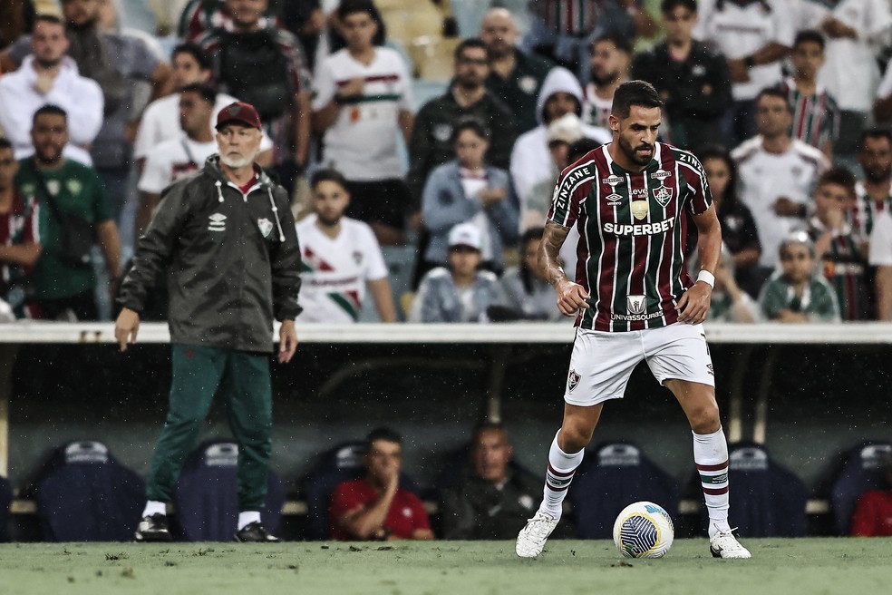 Renato Augusto no Fluminense — Foto: LUCAS MERÇON / FLUMINENSE F.C.