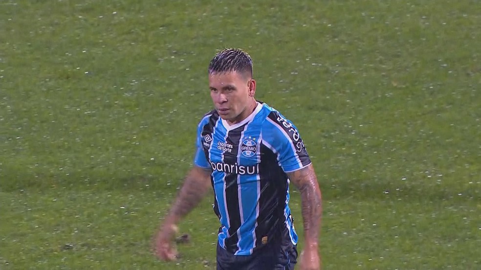 Soteldo em Grêmio x Vasco — Foto: Reprodução/sportv