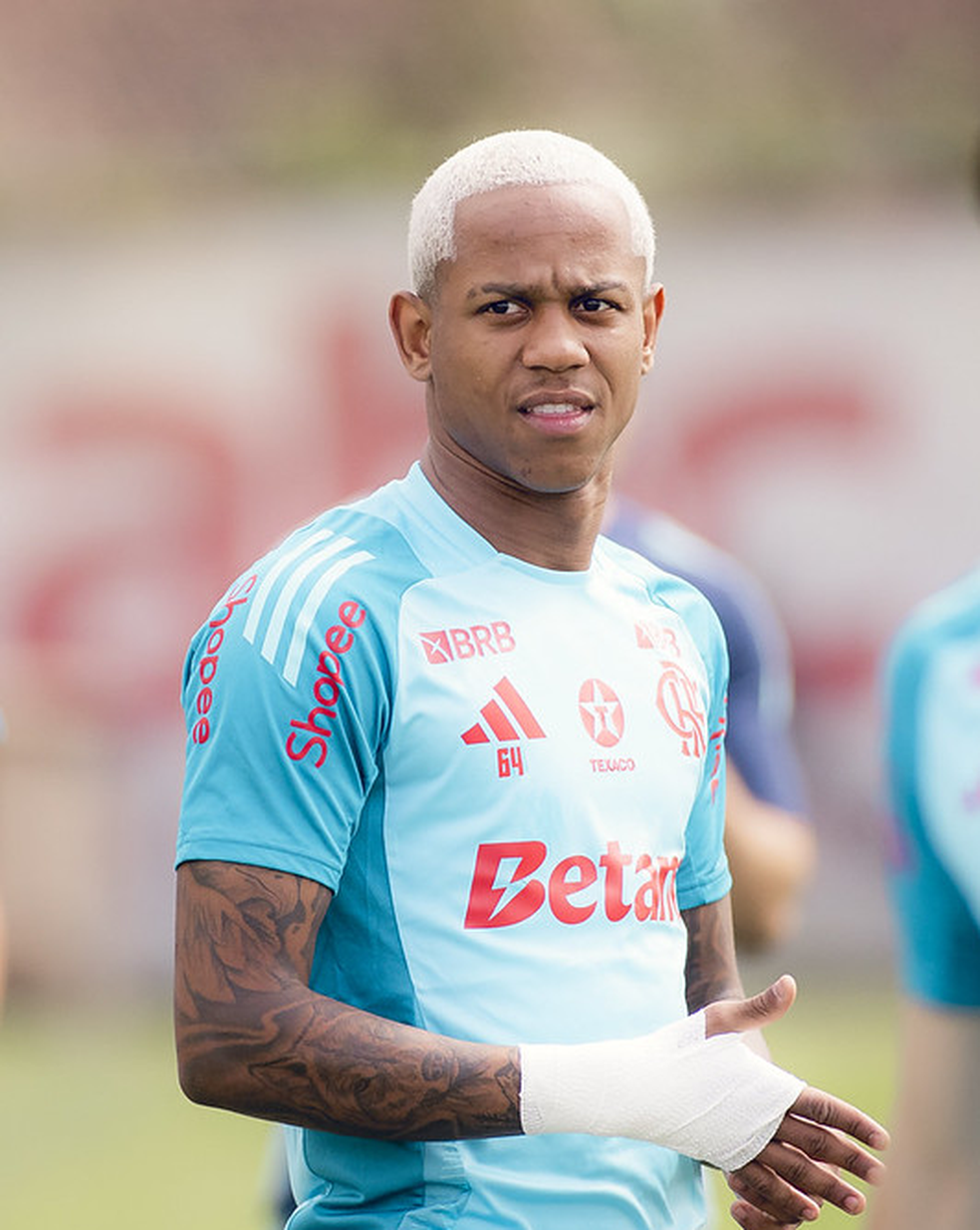 Wallace Yan deve reforçar time sub-20 do Flamengo no início do Carioca — Foto: Adriano Fontes / Flamengo