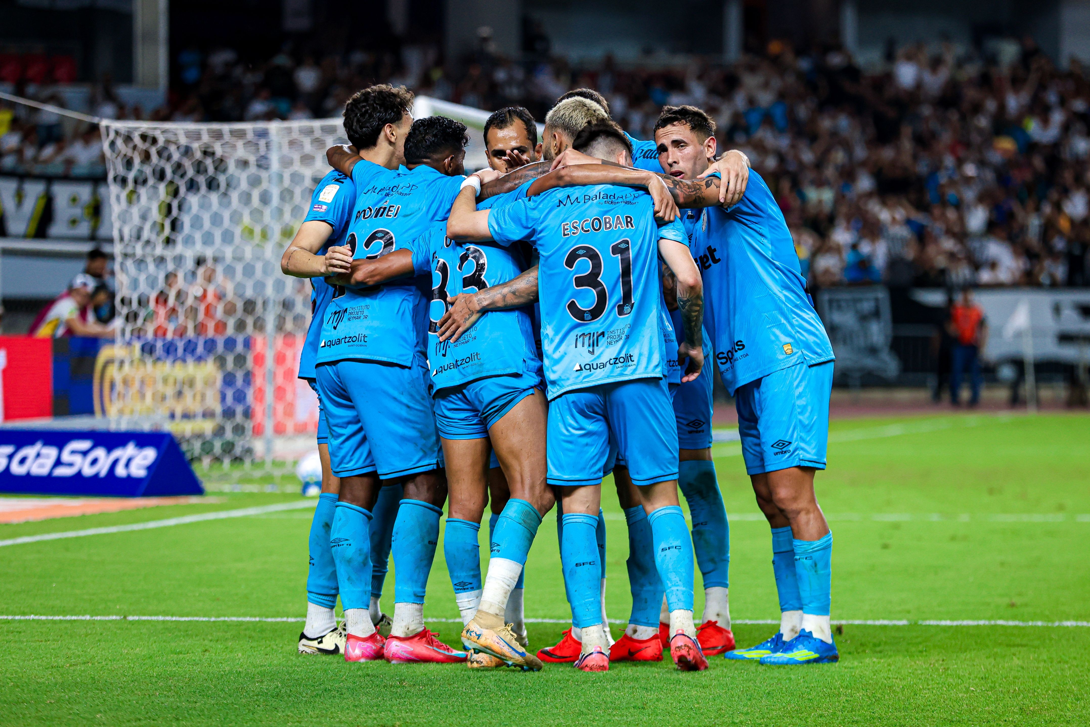 Santos pode ter maior sequência de vitórias no Brasileirão desde era Sampaoli