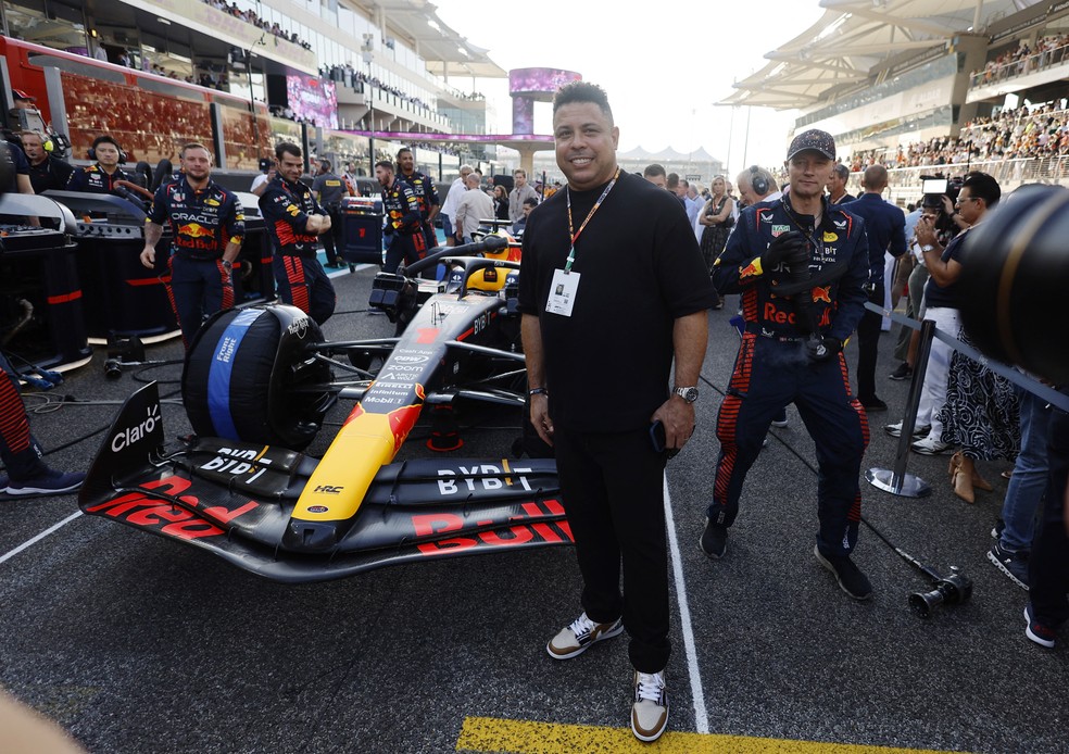 Ronaldo Sharapova e De Bruyne celebridades no GP de Abu Dhabi