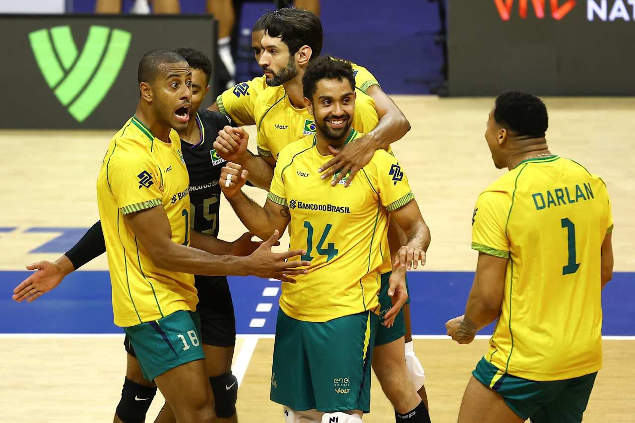 Brazil vs. Serbia in the Men’s Volleyball Nations League: Where to Watch and Match Time