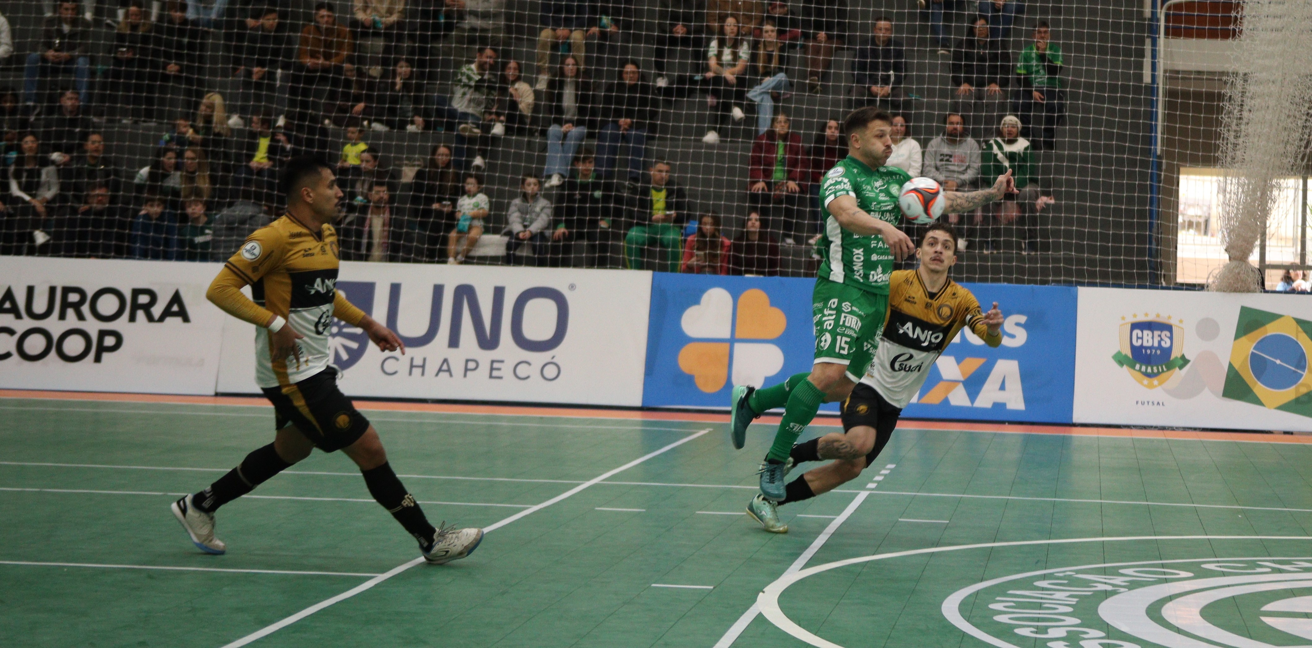 Saiba como estão os catarinenses no Campeonato Brasileiro de Futsal