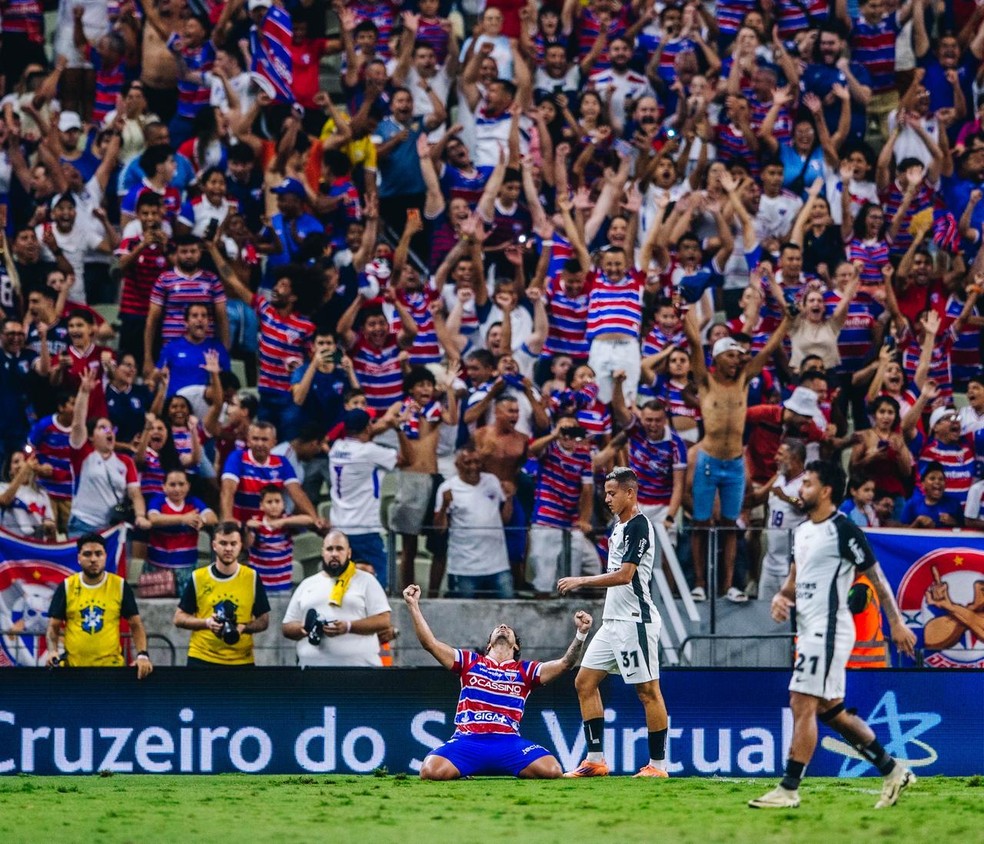 Fortaleza, Corinthians — Foto: Ismael Soares/SVM