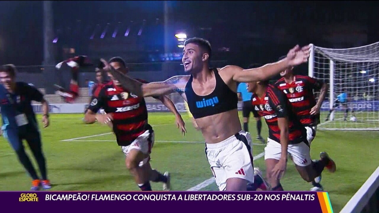 Herói do Flamengo: Lucas Furtado enfrenta final da Libertadores Sub-20 com dedo quebrado