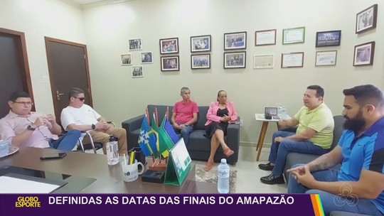 FAF confirma datas das finais do Amapazão - Programa: Globo Esporte AP 