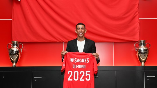 Di María renova com o Benfica e fica no clube até 2025
