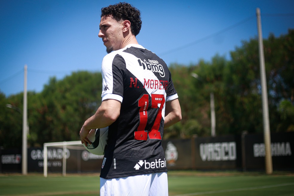 Nuno Moreira anunciado pelo Vasco � Foto: Matheus Lima/Vasco