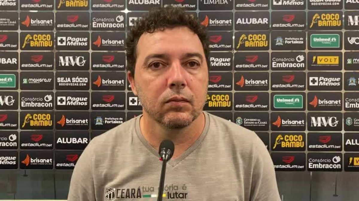 Qualquer árbitro estrangeiro analisaria melhor, alfineta Guto após pênalti  contra o Ceará, ceará